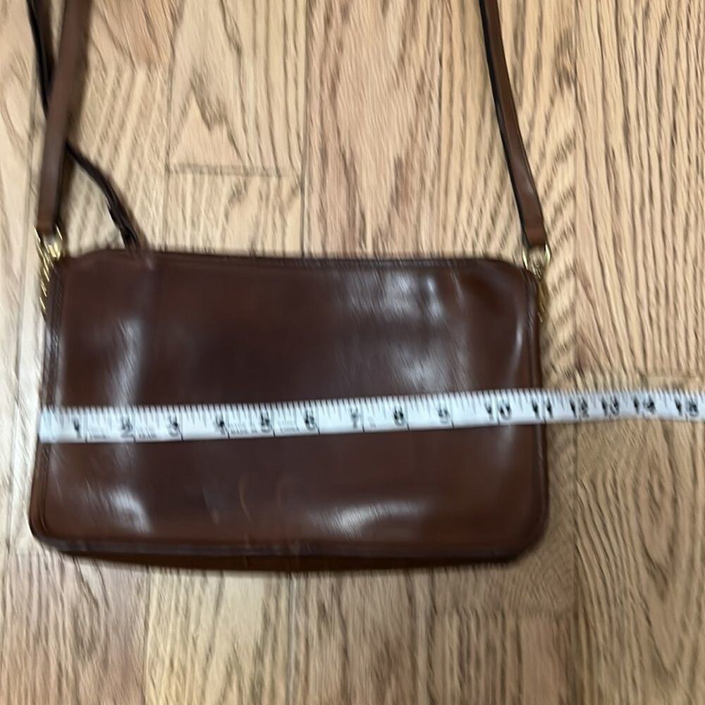 COACH VINTAGE LEATHER BONNIE CASHIN CROSSBODY BROWN BAG - Picture 6 of 10